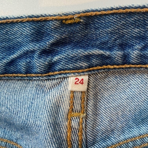 Levi's Wedgie Icon Fit Jeans Distressed Partner In Crime High Rise 22861-0024 24 - Picture 12 of 14